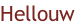 Hellouw